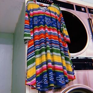 Sarape Dress